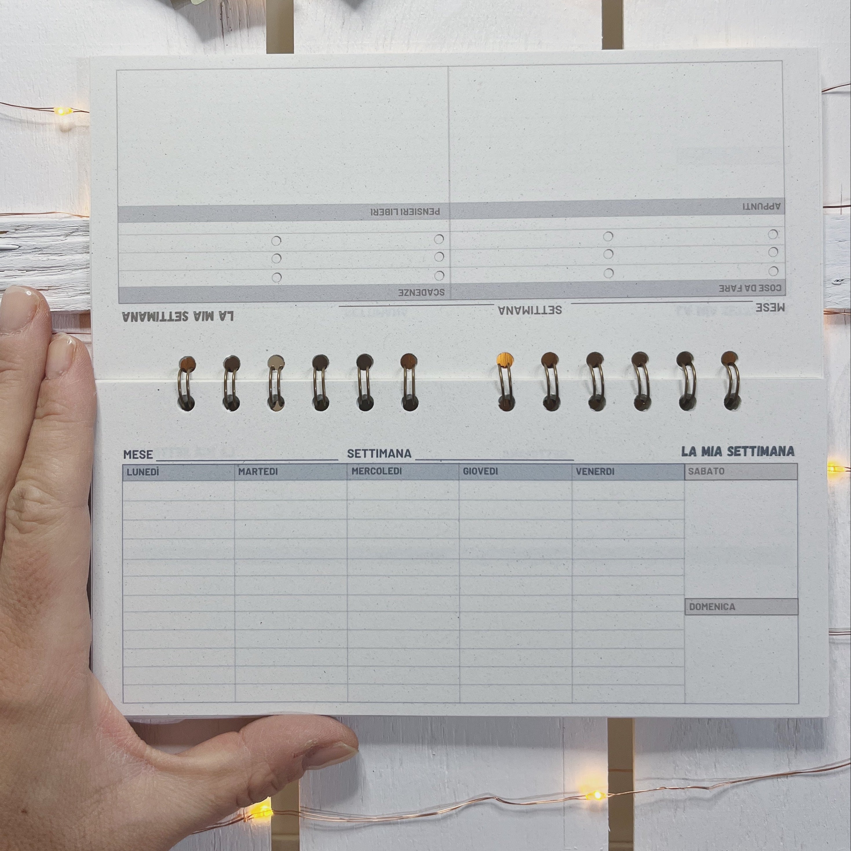 Planner Settimanale 2026