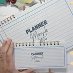 PLANNER MENSILE + SETTIMANALE 2026