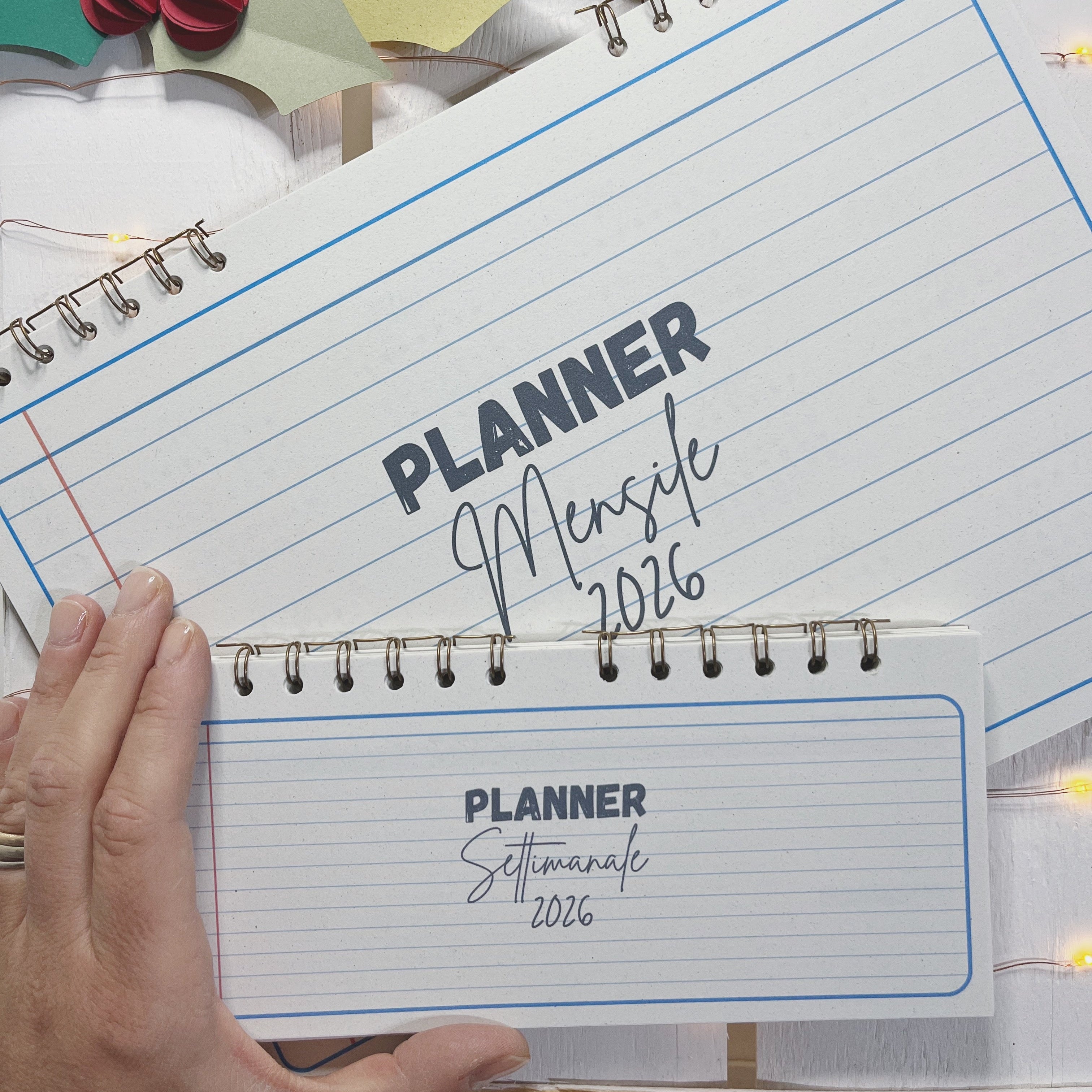 Planner Mensile + Planner Settimanale 2026