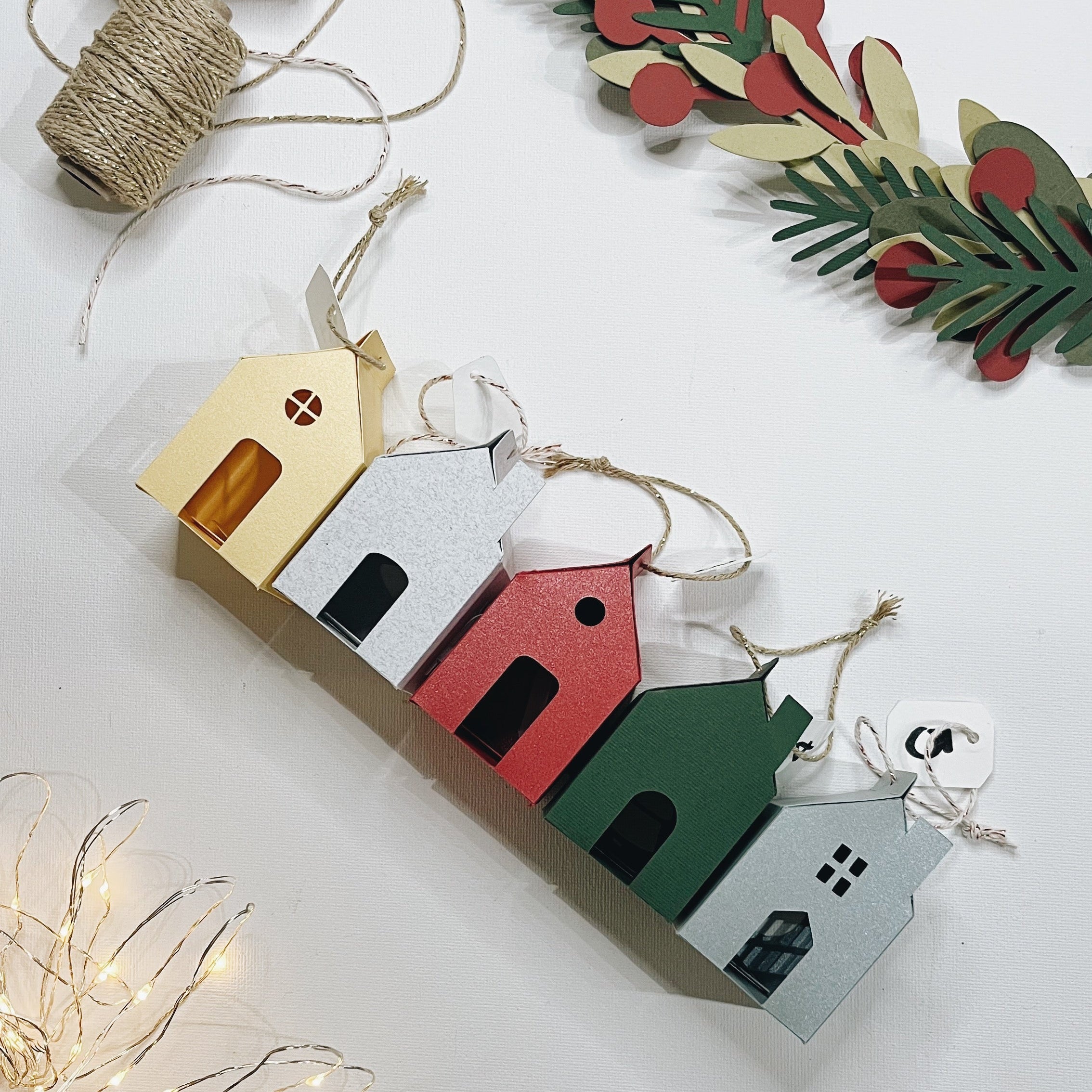 Calendario dell'Avvento Casette