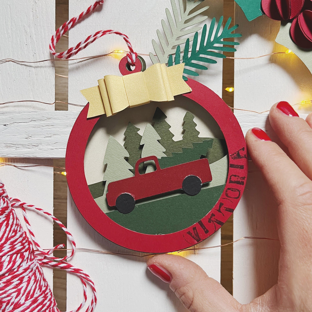 Pallina Furgoncino Rosso