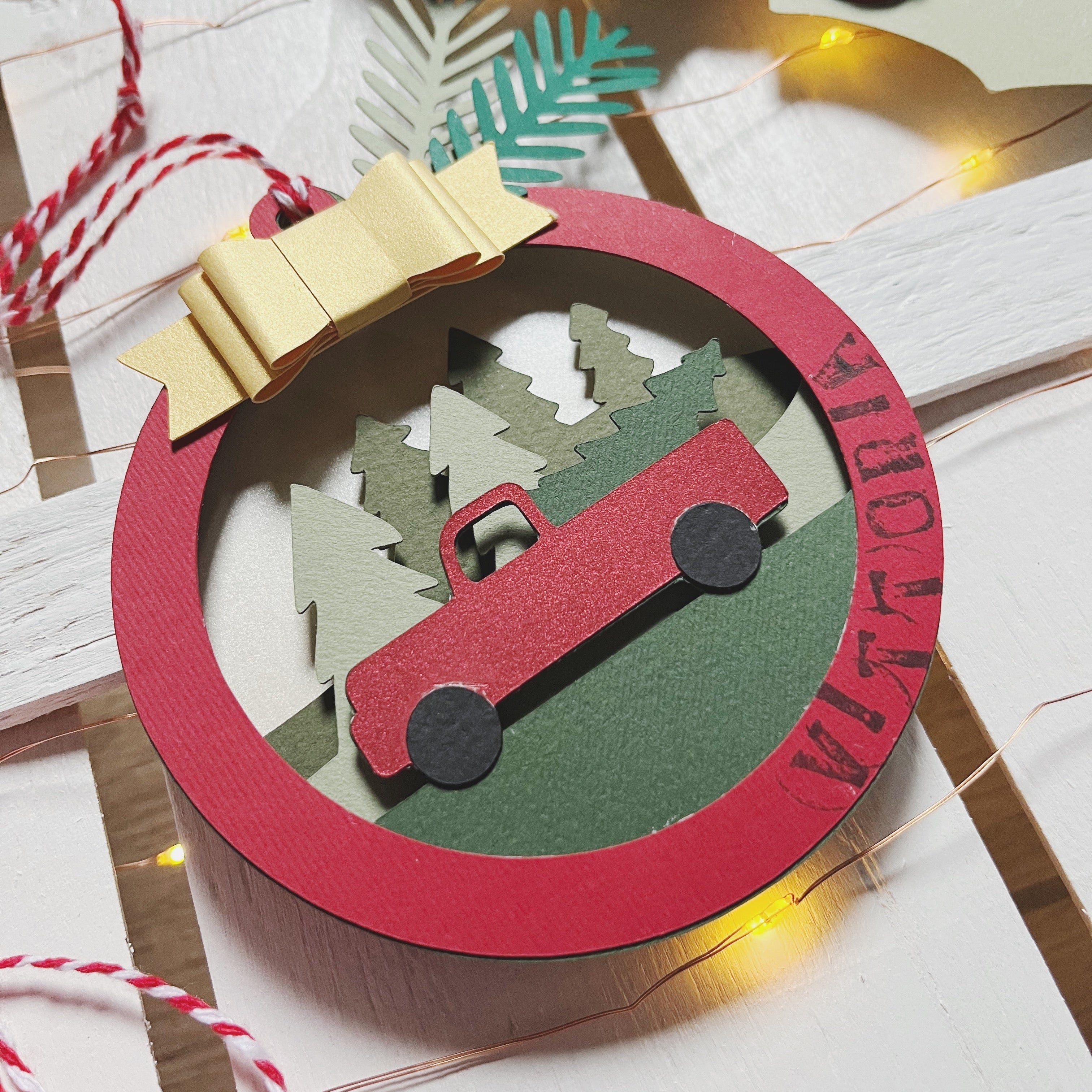 Pallina Furgoncino Rosso