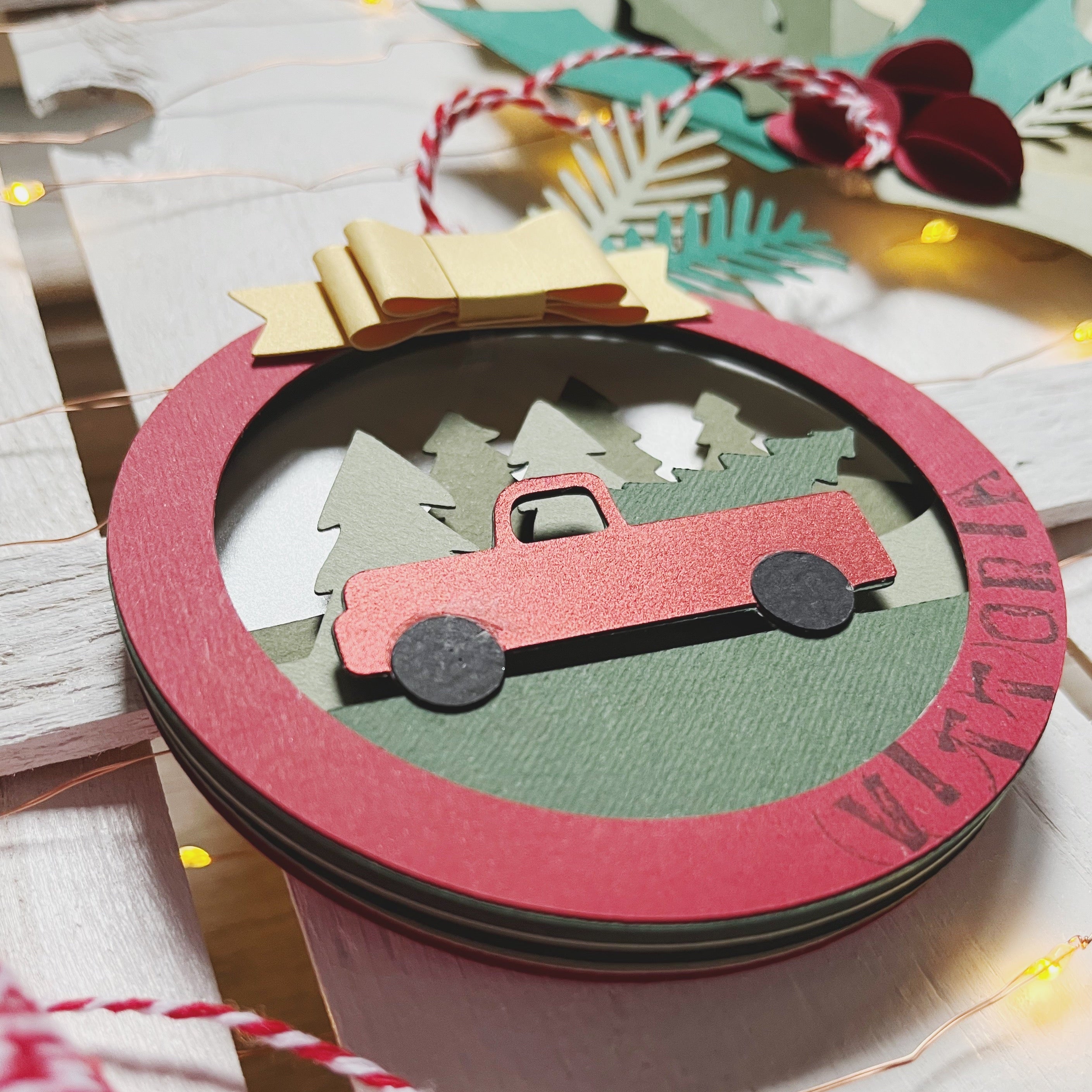 Pallina Furgoncino Rosso