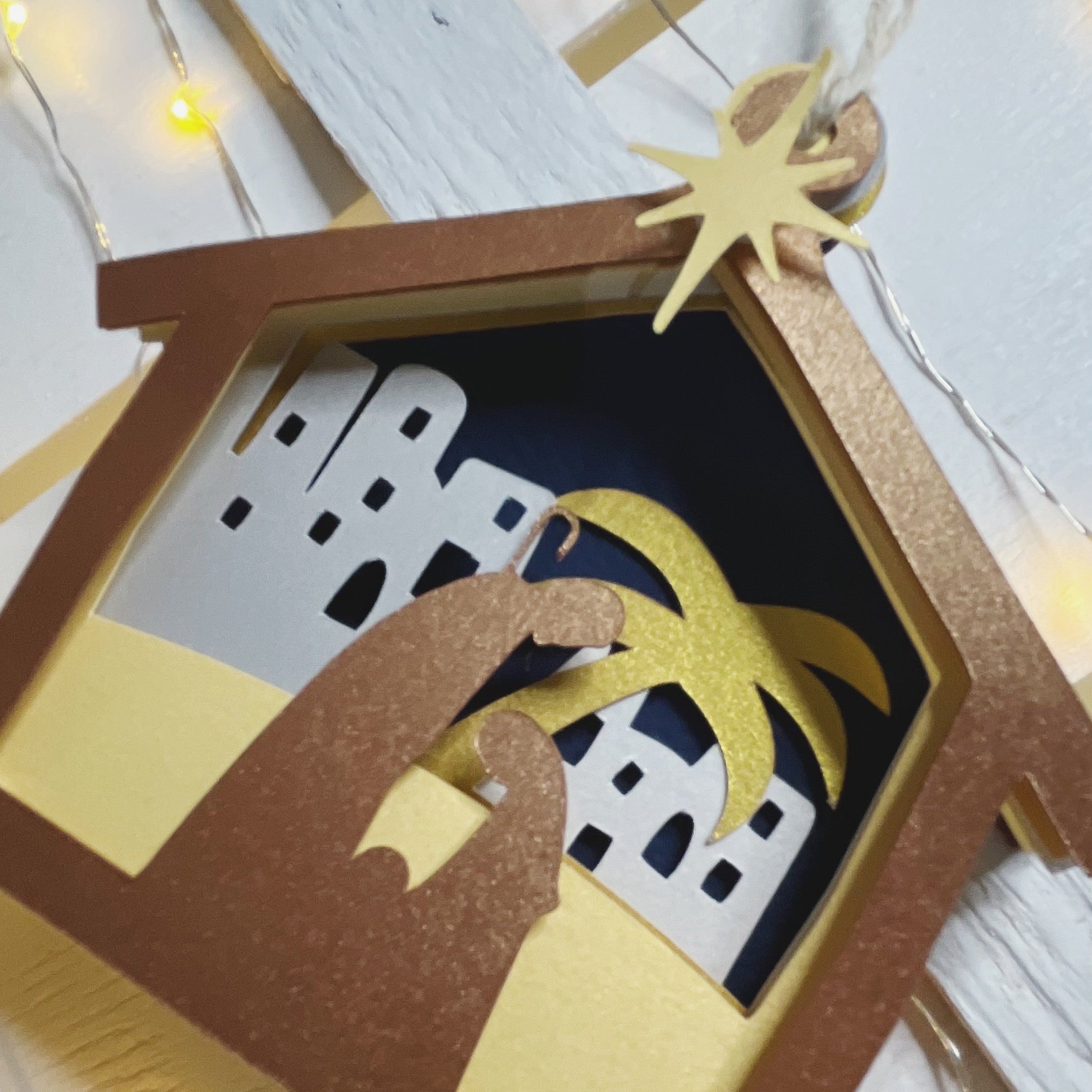 Presepe "decorazione" per albero