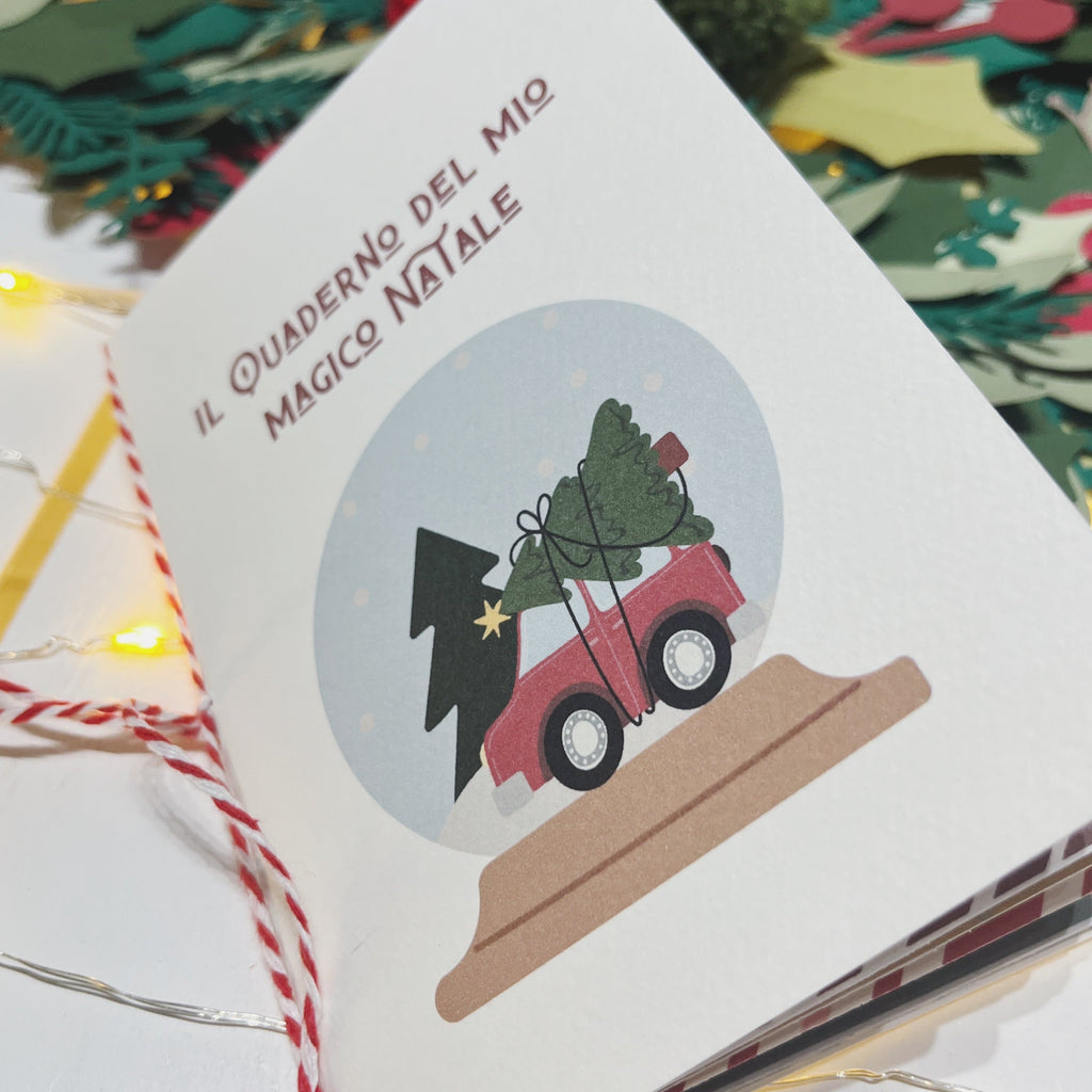 Calendario dell'Avvento: Kit Tazza + Matita & "Il Quaderno del mio magico Natale"