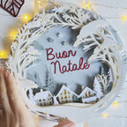 Ghirlanda Villaggio di Natale