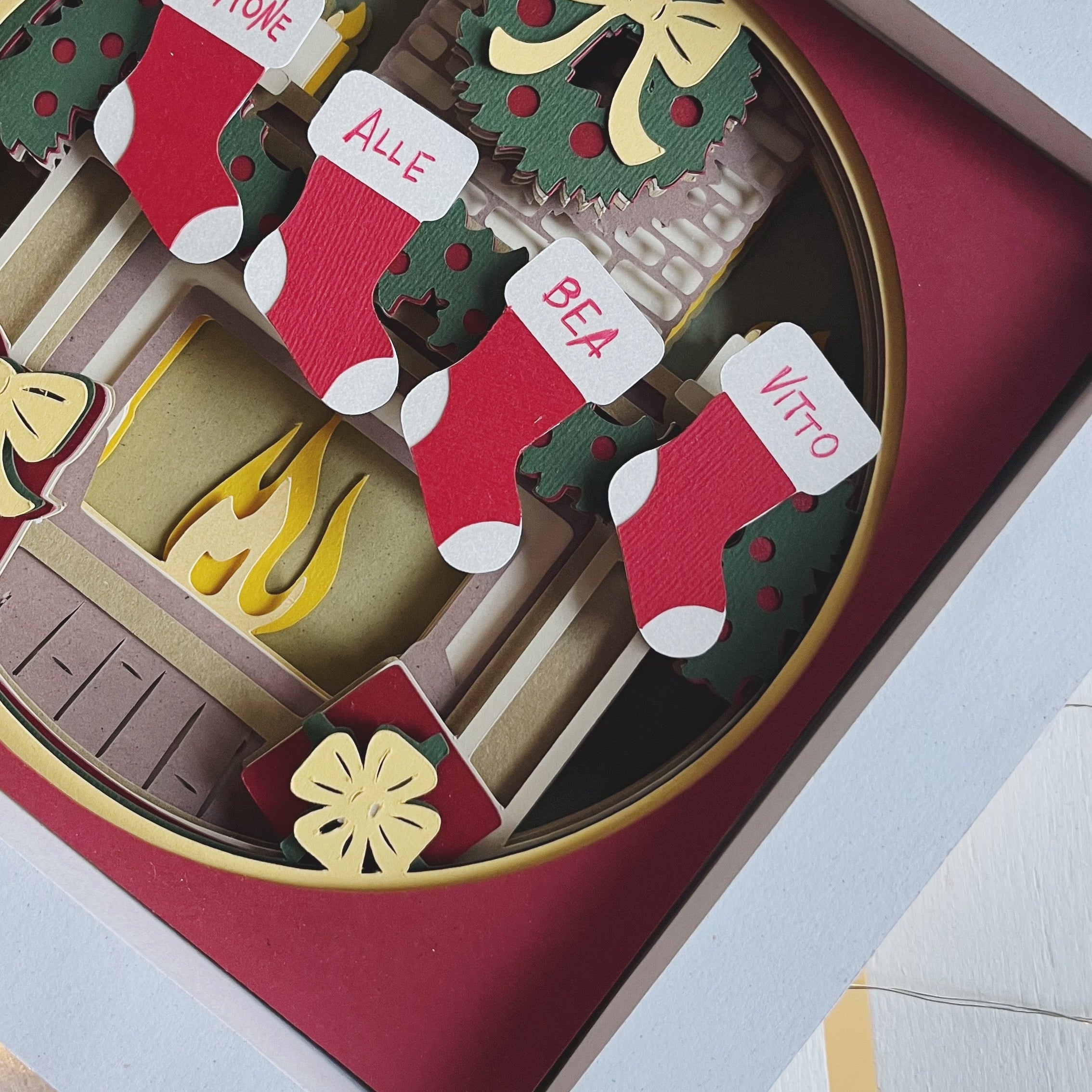 Quadro Camino con Calze