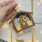 Presepe "decorazione" per albero