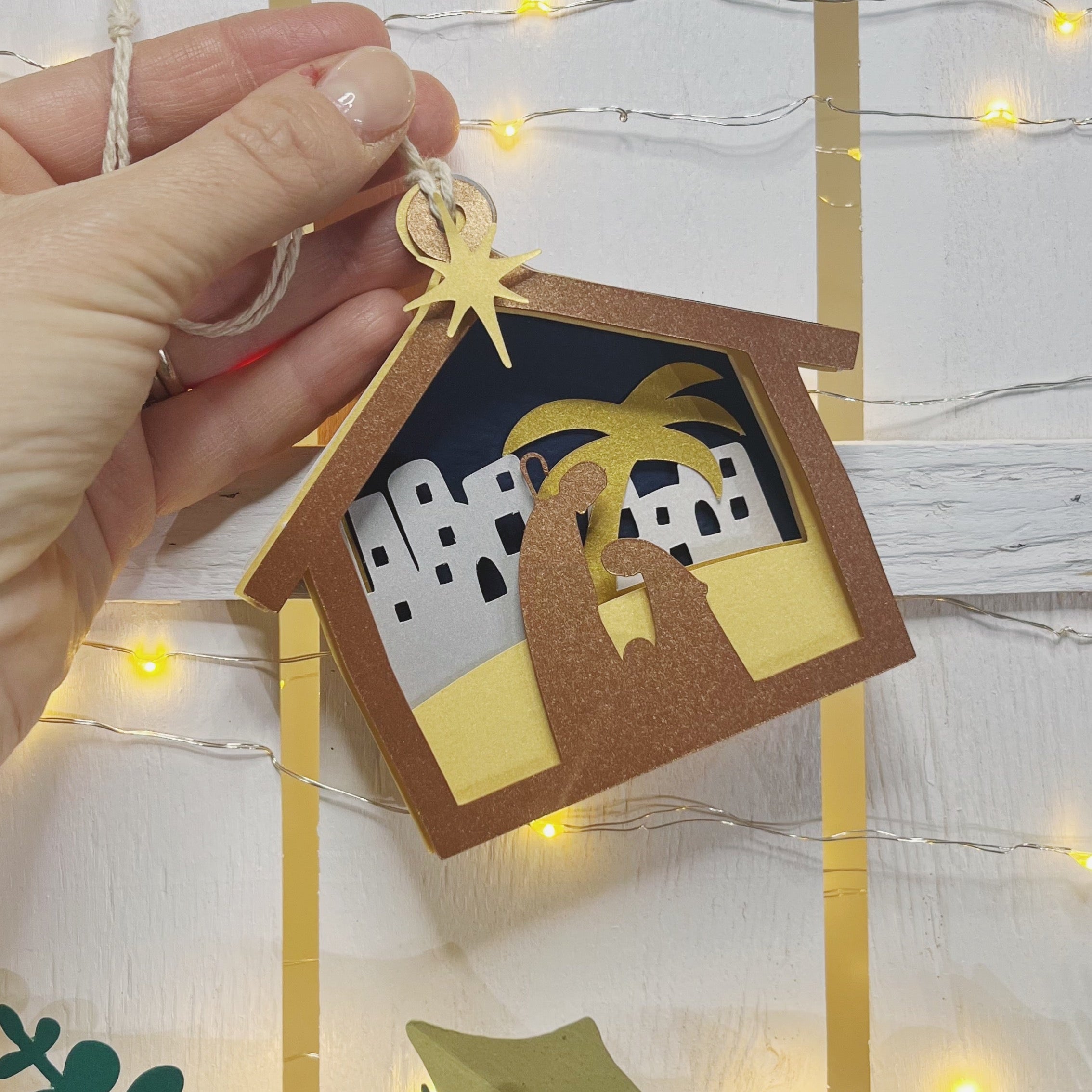 Presepe "decorazione" per albero