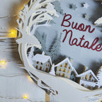 Ghirlanda Villaggio di Natale